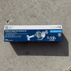 Ceiling Fan Support Box - commercial Electric Brand New (4 available)