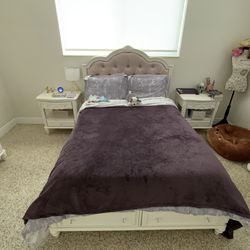White Full Size Bedroom Set