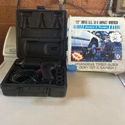 1/2” Drive DC 12-V Impact Wrench Change Tires 