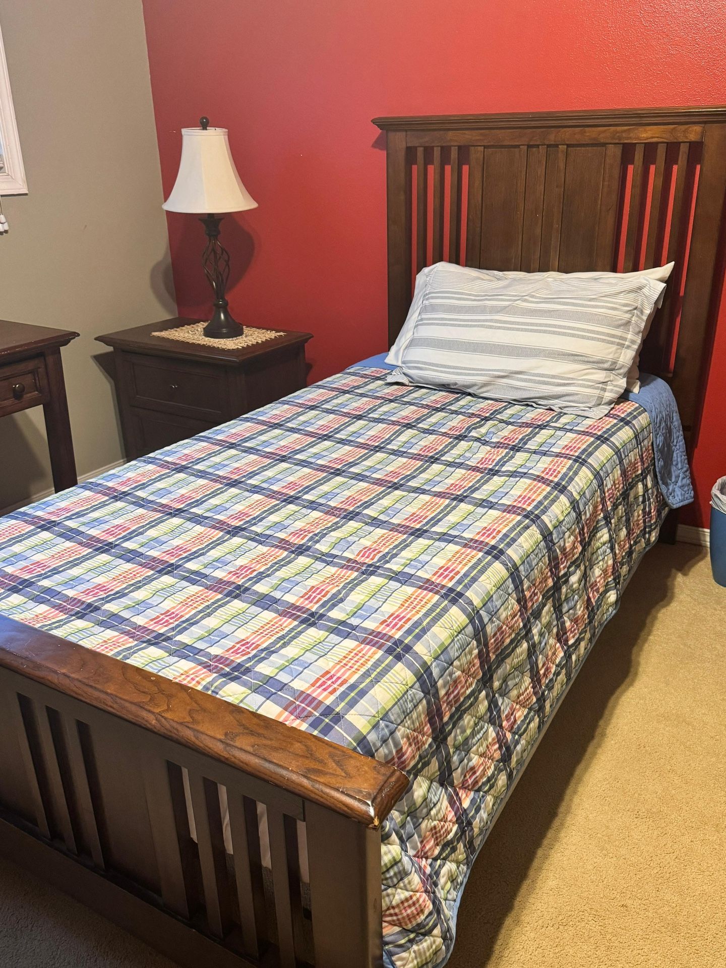 Bed Frame With Mattress