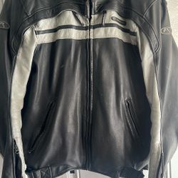 Leather Motorcycle Jacket 