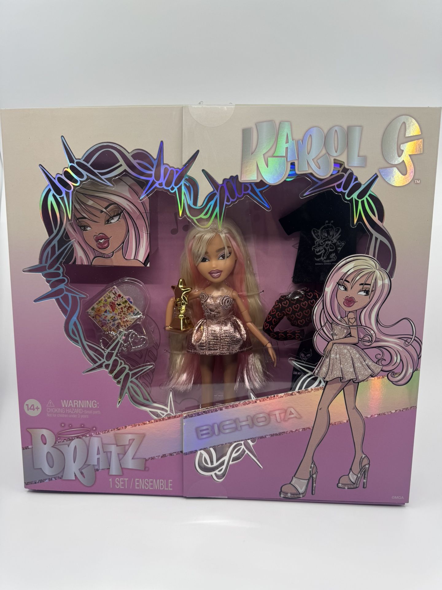 Bratz x Karol G Collector’s Doll Brand New Factory Sealed