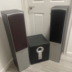 MTS-2605 Millennium Theater tower Speakers set on sale. moving must sell, good condition