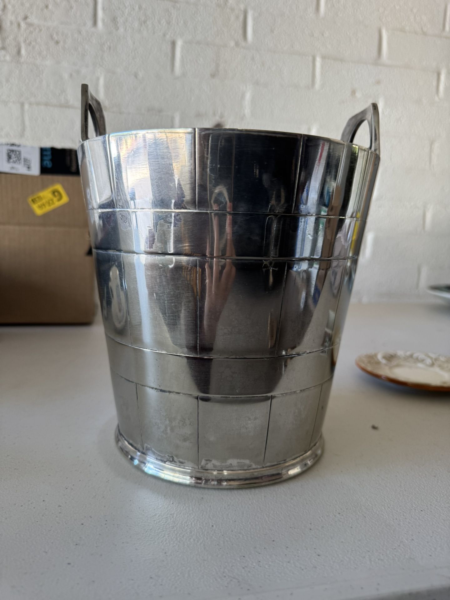 Antique Mappin and Webb Silver Ice Bucket