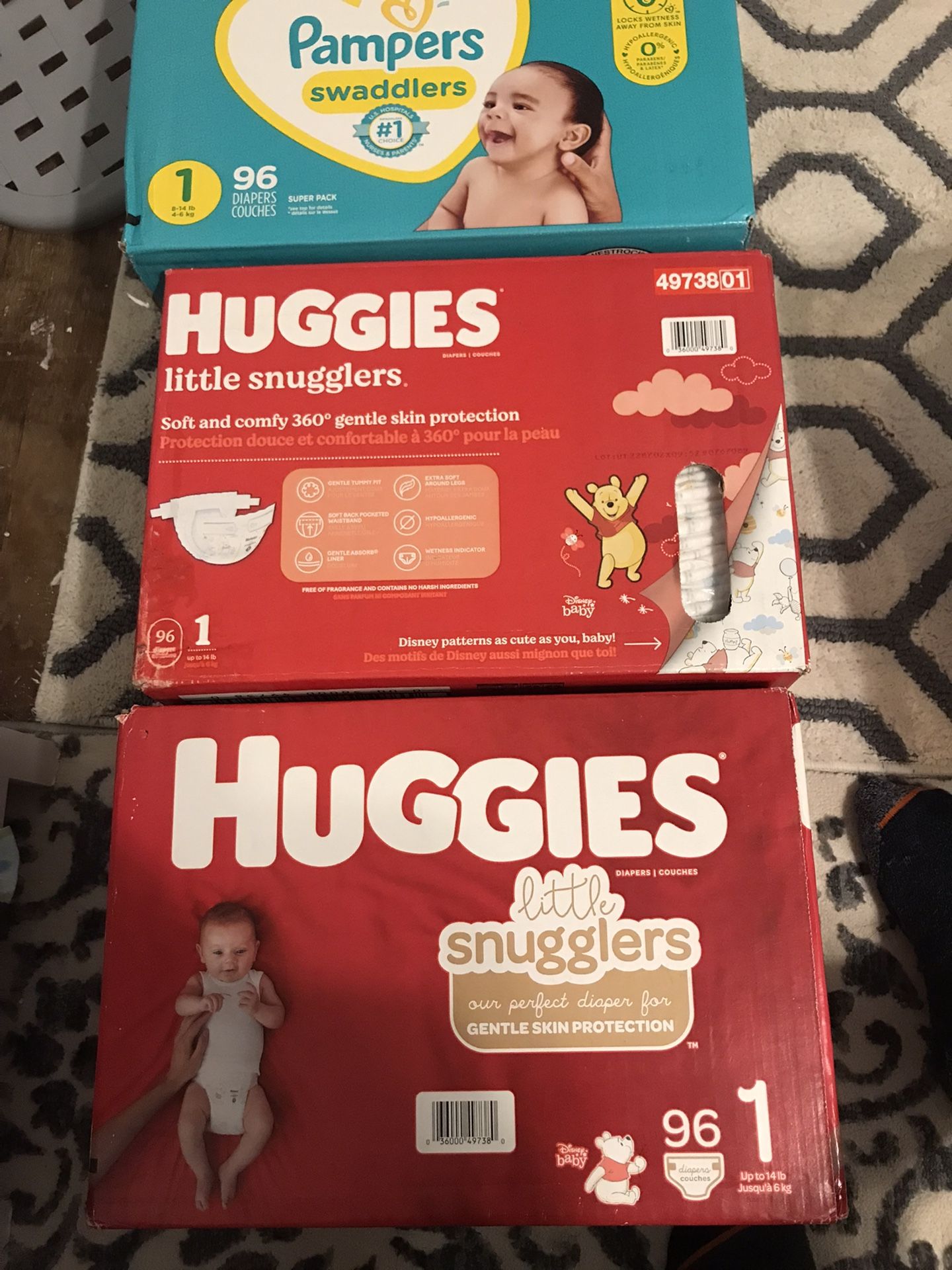 Huggies Pampers Size 1