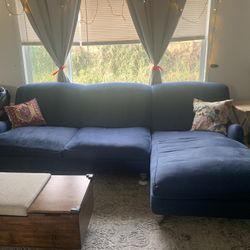 Anthropologie Sectional Sofa 