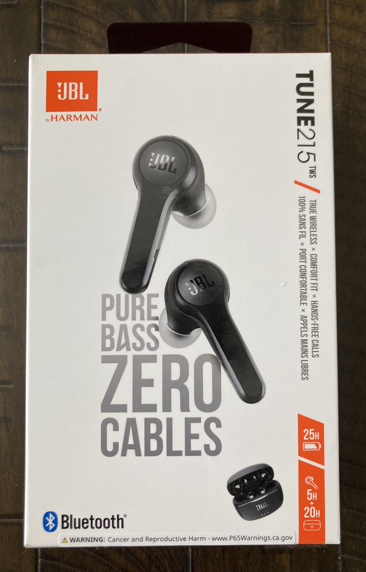 NEW JBL Tune 215 TWS Pocket Friendly True Wireless Bluetooth Earbuds