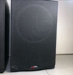 Polk Audio bookshelf speakers R150 Black AM1575-B pair