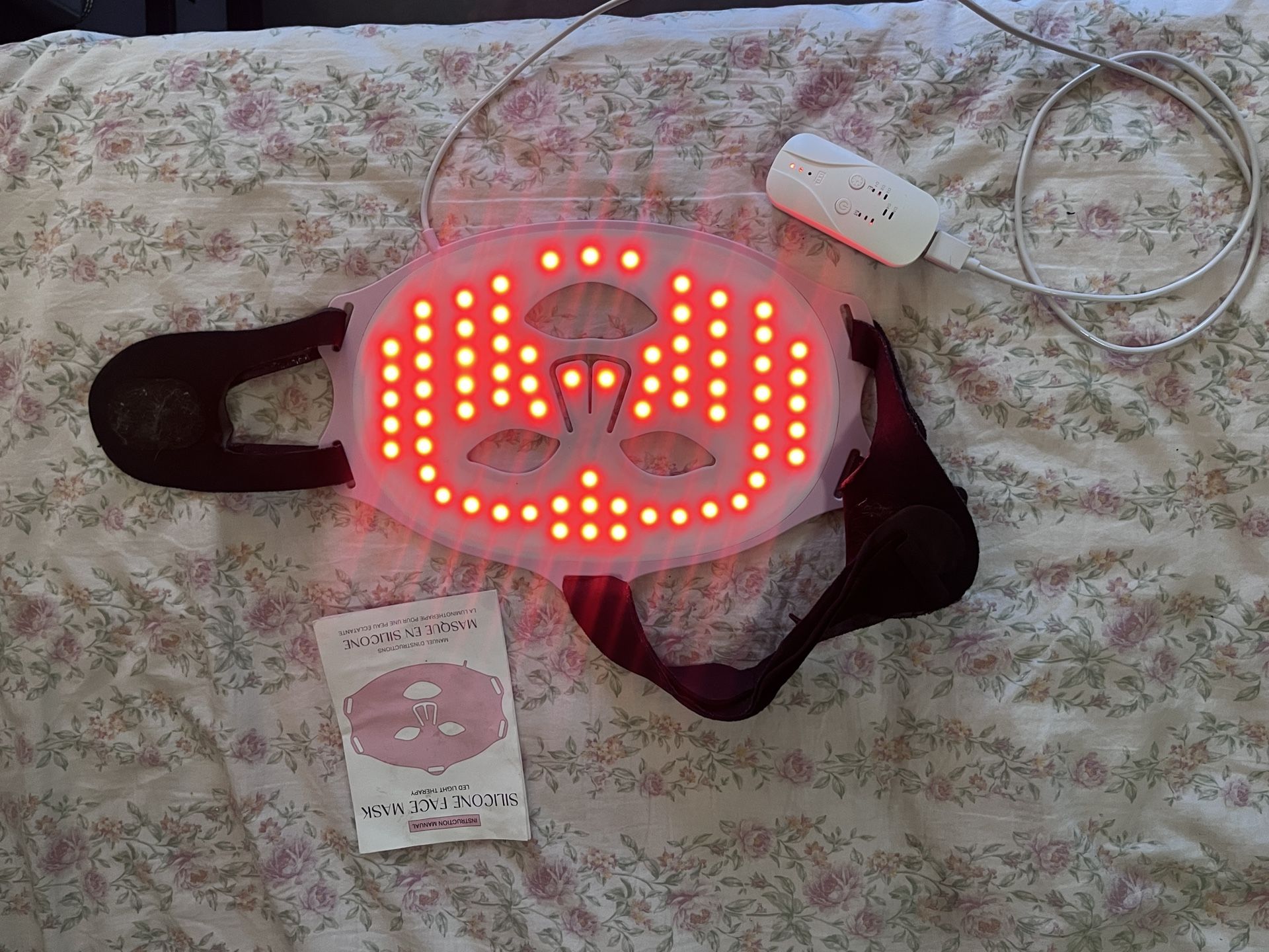 LED Red Light Therapy Face Mask