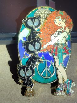 Merida Fantasy Pin 3 inches