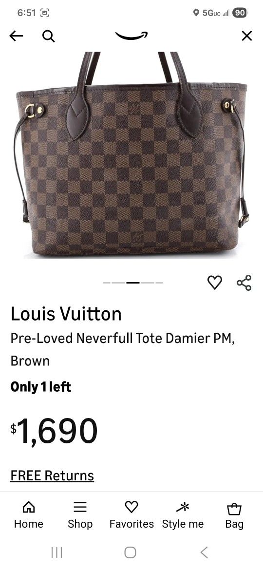 LOUIS VUITTON Handbag 