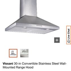 Kitchen Wall Mount Range Hood