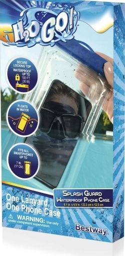 Waterproof Phone Case With Lanyard 3pk