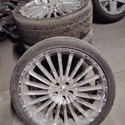 5 Lug Rims & Tires  All 4 $650  