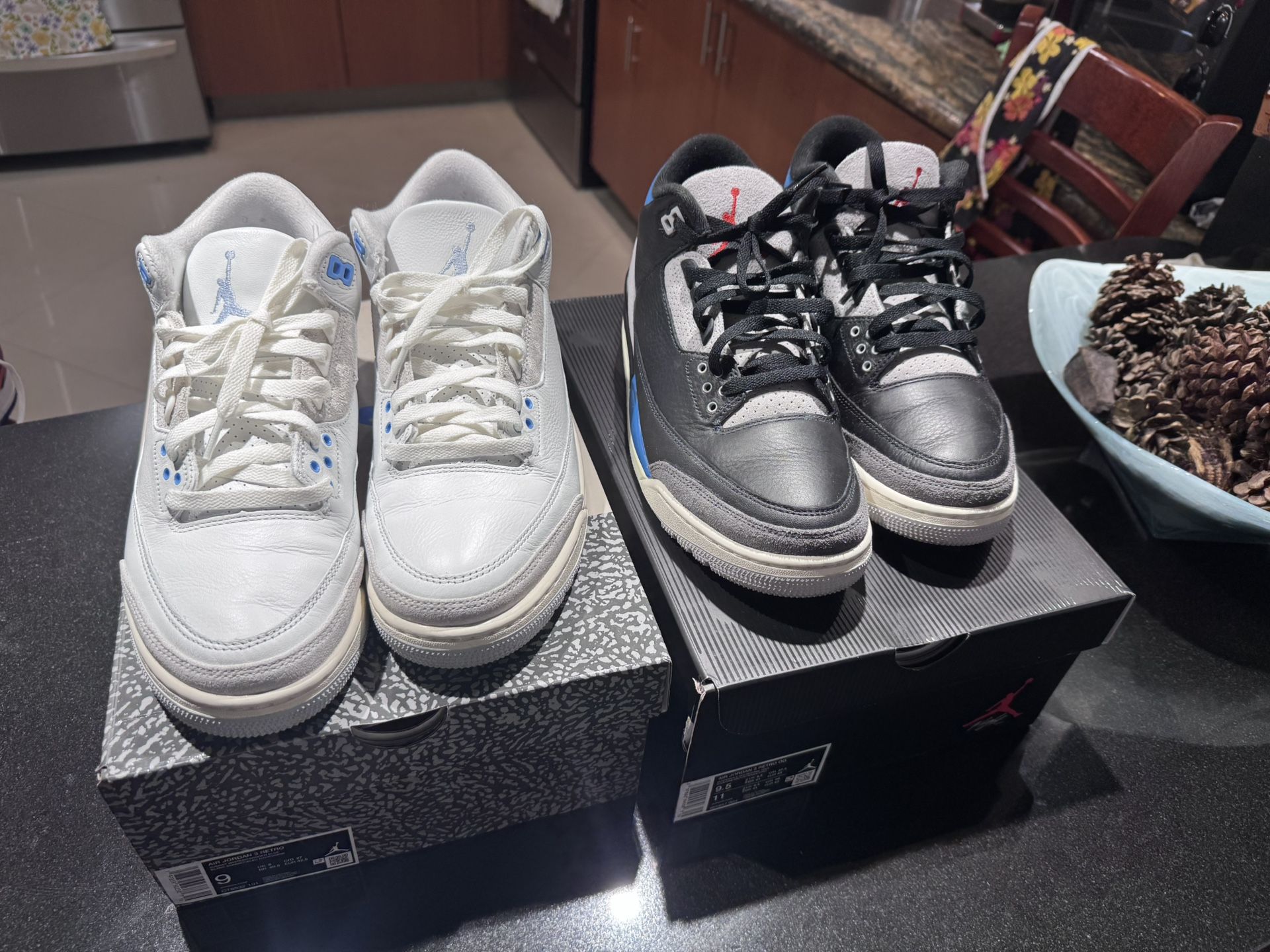 JORDANS 3s RETRO