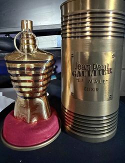 Jean Paul Gaultier Le Male Elixir Fragrance (Gold Edition Bottle