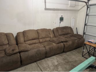 Velvet Reclining couches