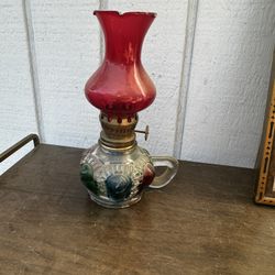 Vintage Mini Colorful Oil Lamp