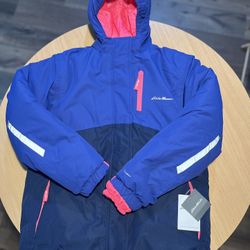 Girls Powder Search 3-in-1 Winter Coat (Ski/ Snow/ Waterproof), Size: Kids Large (14)