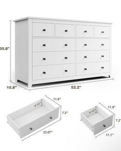 White Dresser
