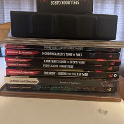 D&D Books And Other Things