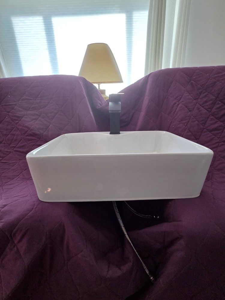 Vessel Sink With Faucet
