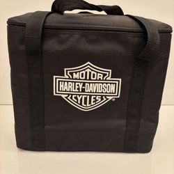 Harley Davidson, Portable Mini Grill Set. New With Bag And Utensils.
