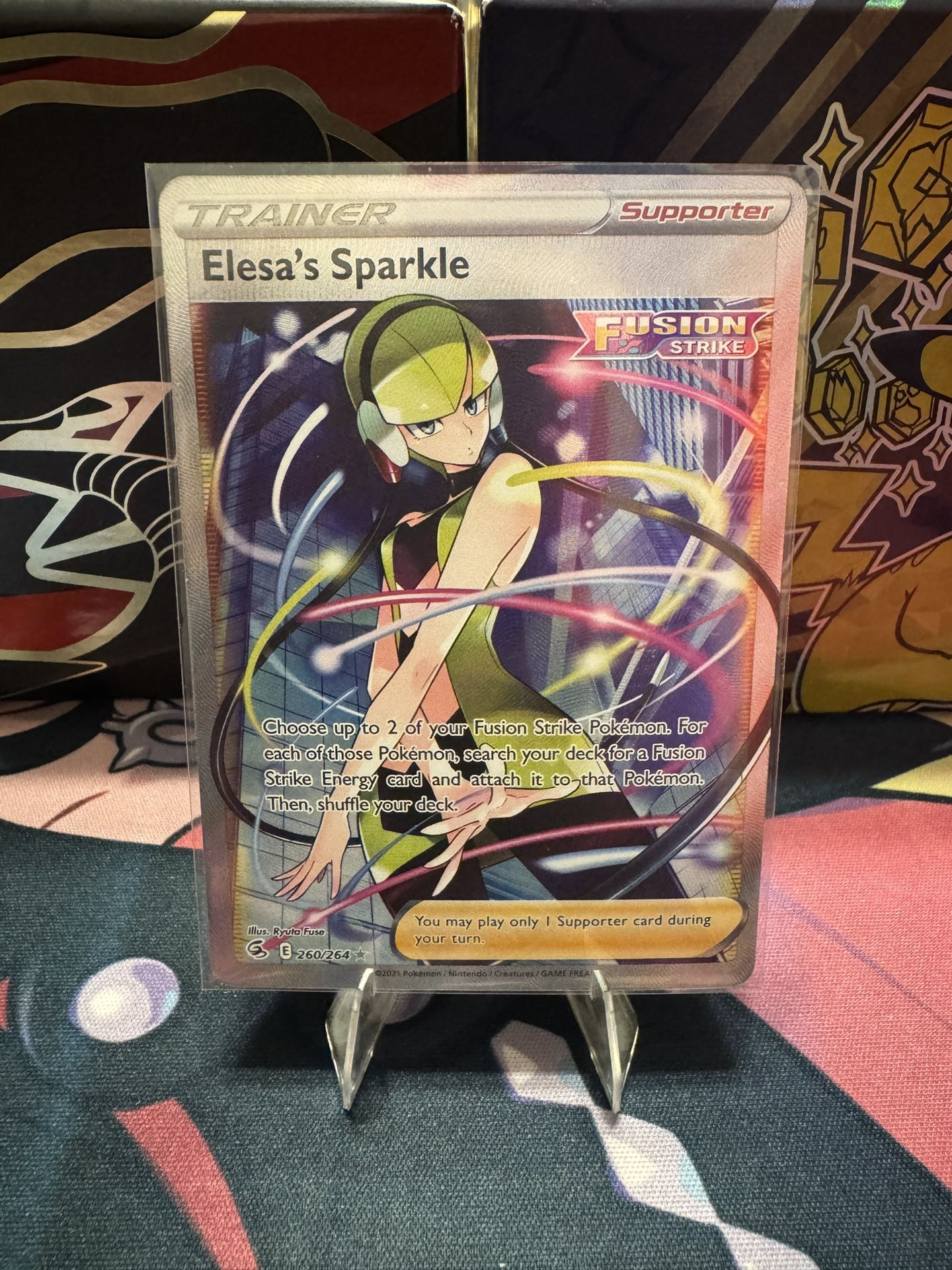 Elesa’s Sparkle Pokemon Card