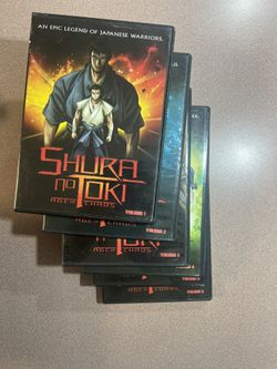 Used Shura NoToki 6 DVD Set