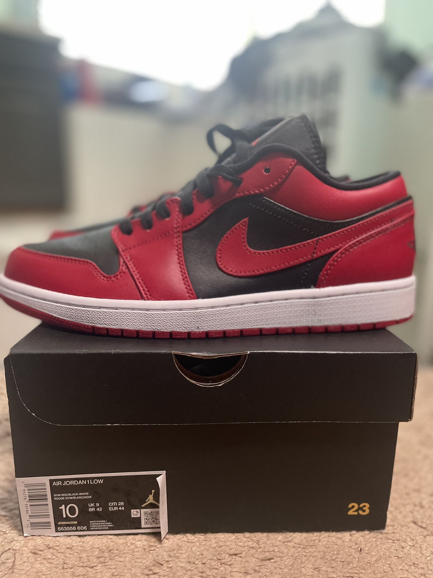 Jordan 1 Low Reverse Bred Size 10