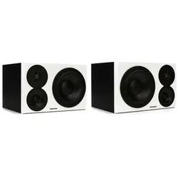 Dynaudio LYD 48 3-way Powered Studio Monitor (pair) - White bundled with Supplies