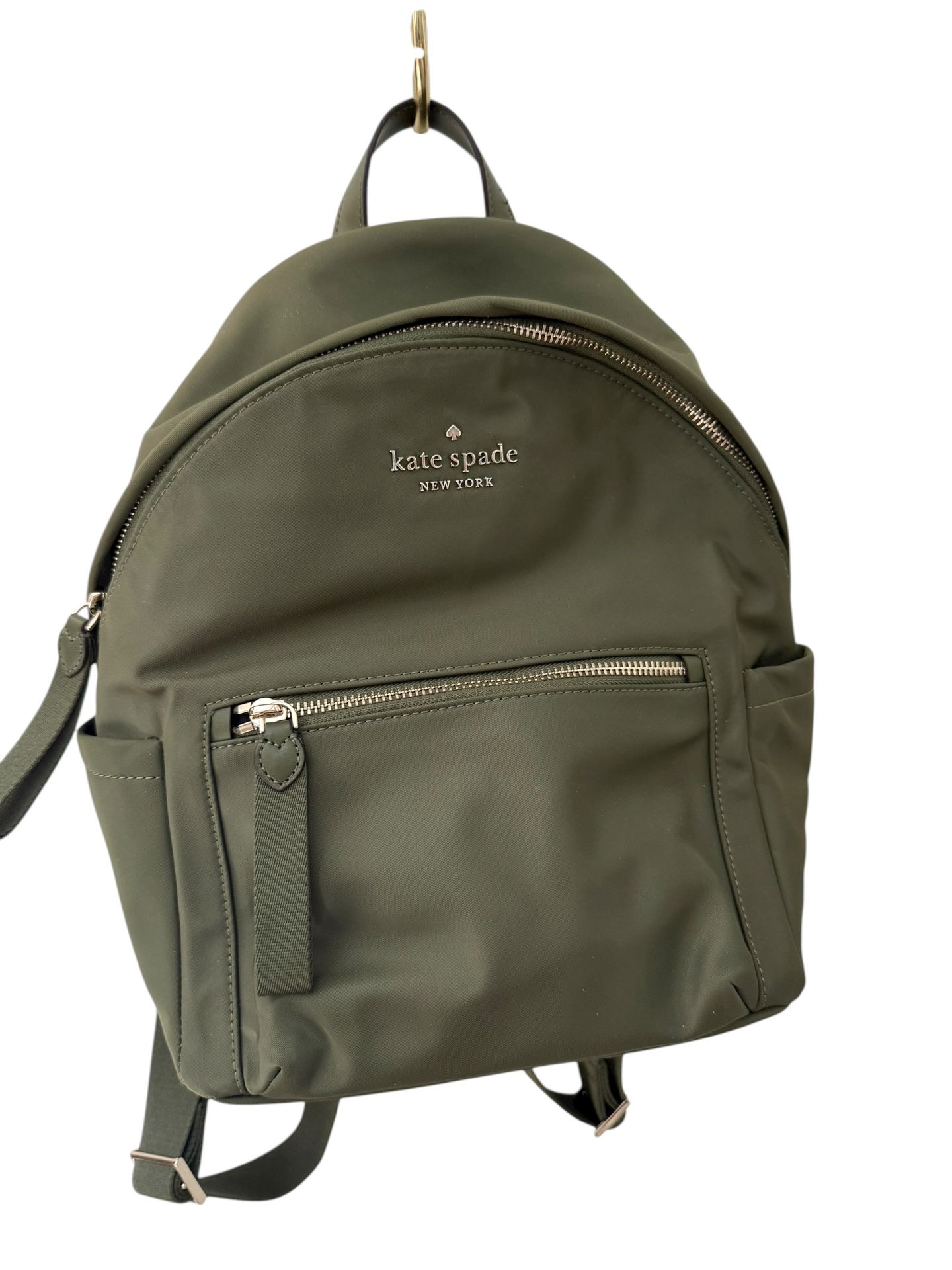 NWOT Kate Spade New York Backpack – Olive Green Nylon