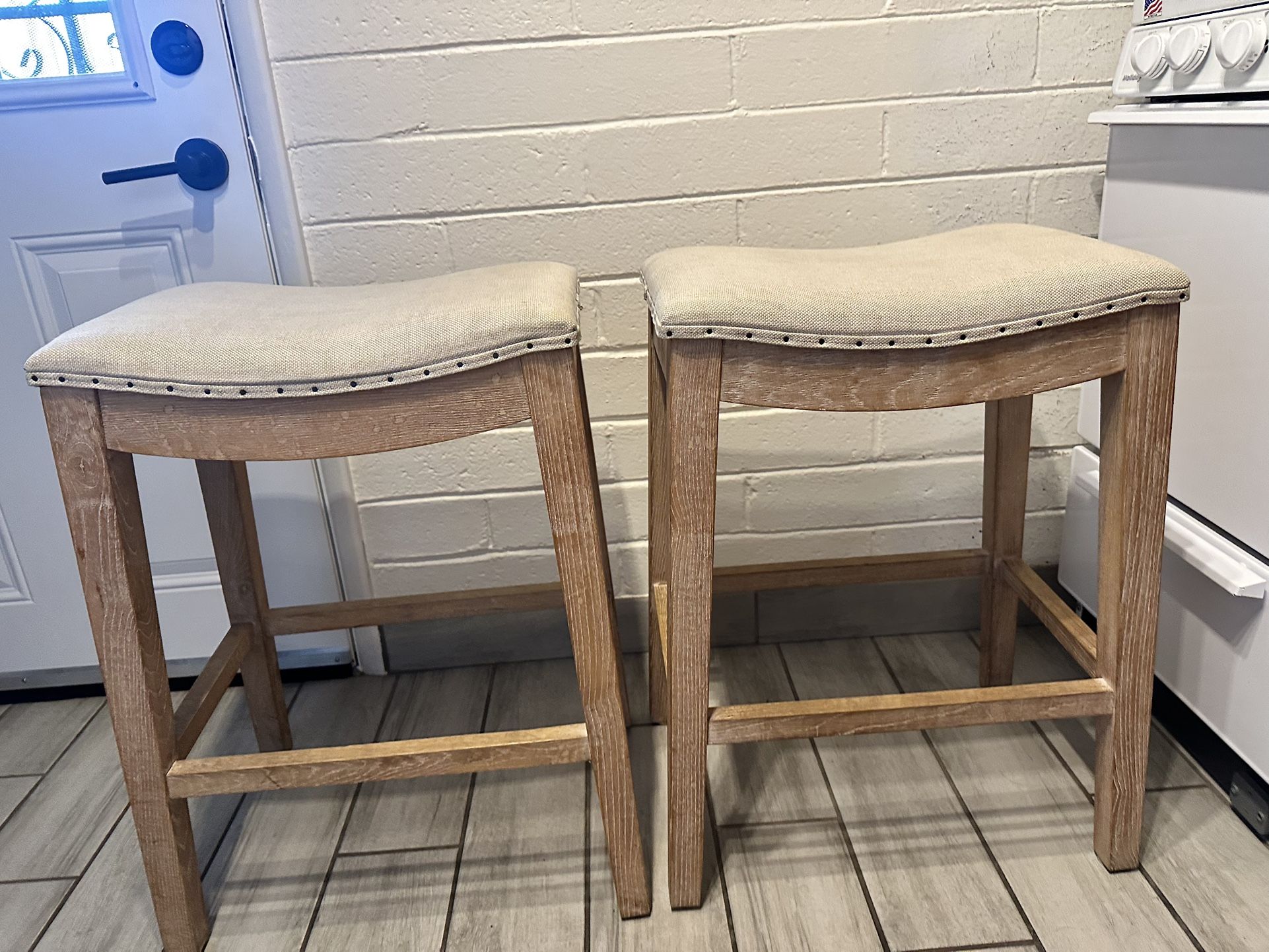Bar Stools X 2 Very Nice