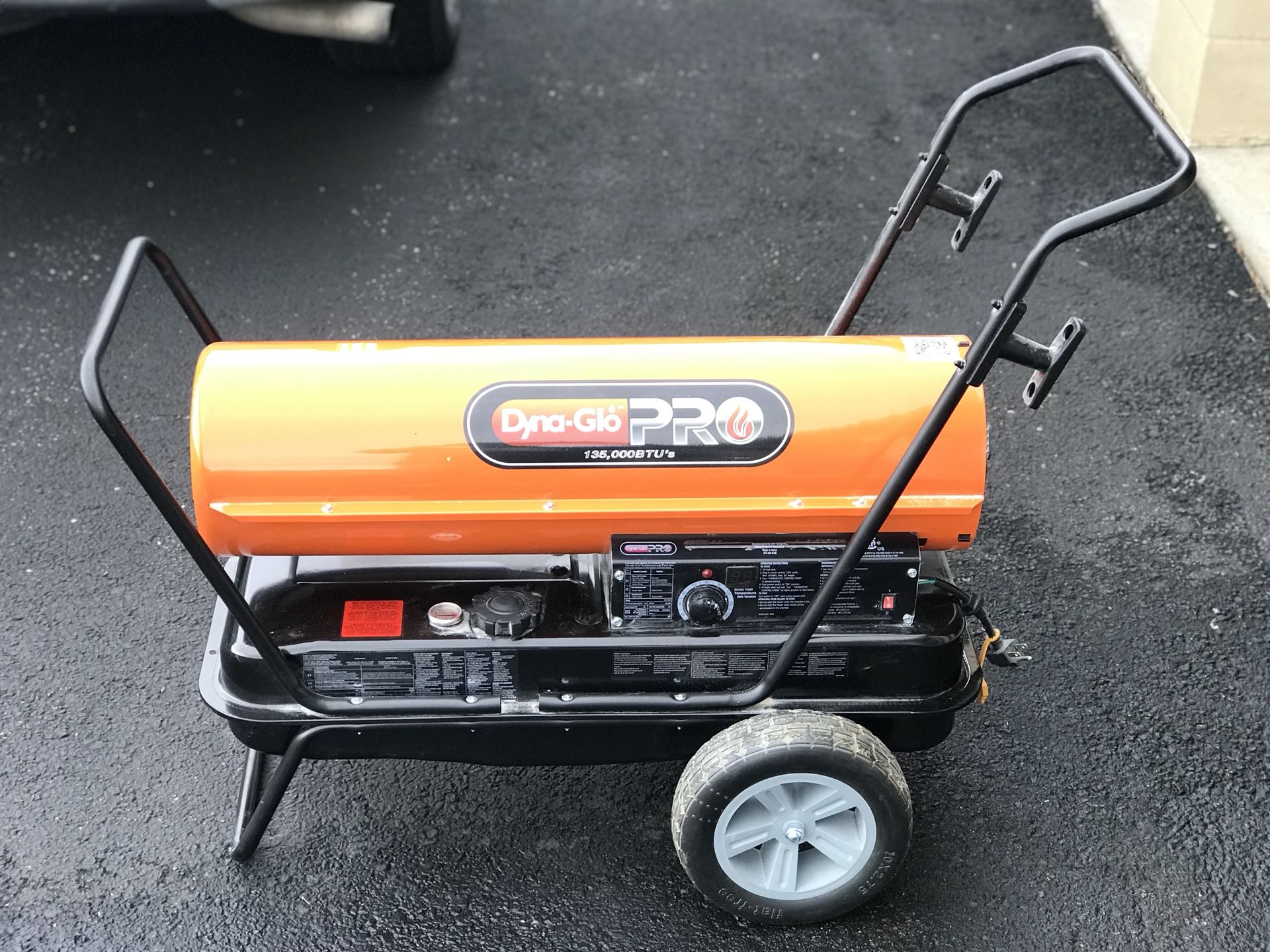 Best Offer!!! Dyna-Glo-Pro-135K-BTU-Forced-Air-Kerosene-Portable-Heater -KFA135H