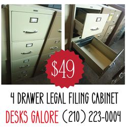 4 Drawer Legal Filing Cabinet
