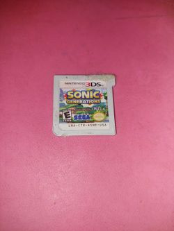 Sonic Generations For Nintendo 3DS