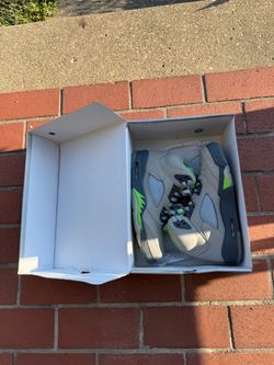 JORDAN 5 GREEN BEAN SZ 8.5 OG BOX/PRETTY CLEAN