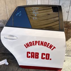 2012 - 2018 Toyota Prius V Rear Door Passenger Side