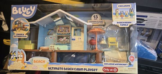Bluey's Ultimate Beach Cabin Playset