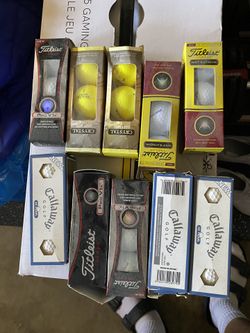 Brand new golf balls