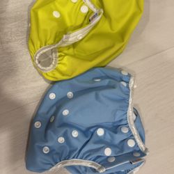 Brand New Infant Swimming Reusable Diapers - 2 Pcs 