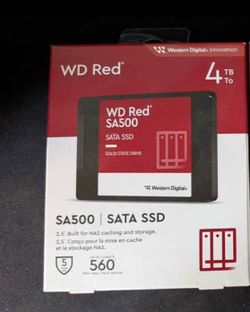 4TB Western Digital SATA SSD - $600