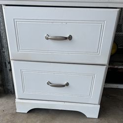 Two drawers nightstand 