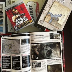 Ps3 Red Dead Redemption Game Plus Official Strategy Guide With Maps