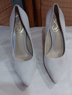 Ladies Sam Eddman Antonia suede heels