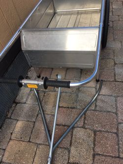 Carrello Utilità Pieghevole Tipke Marine - Alluminio, 150kg Di Carico, Ruote 20", Per Trasporto - Foto 9