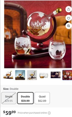 Whiskey decanter