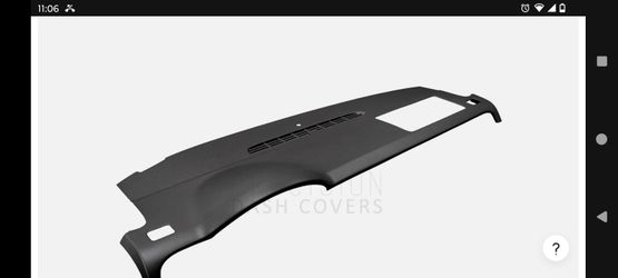 Dashskin Dashboard -Black- New -Fits Yukon, Tahoe, Silverado & more.