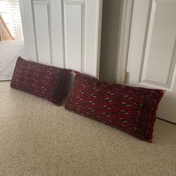 Persian Rug Pillow, Real Hand Made