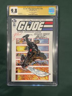 G.I. Joe A Real American Hero Comic #266 Sign Jeff Edwards Steve Lydic CGC 9.8 GRADED